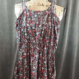 Floral Romper Shorts Size 4